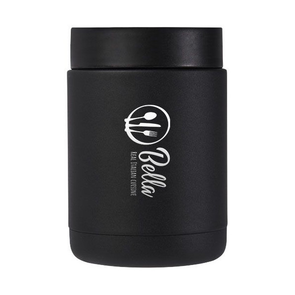 Bocal à déjeuner en acier inoxydable recyclé de 500 ml - Personnalisable avec logo - Idéal pour cadeaux d'entreprise