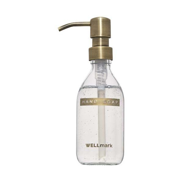 Ensemble élégant Wellmark Discovery : distributeur de savon et bougie parfumée biodégradables - BCM Goodies