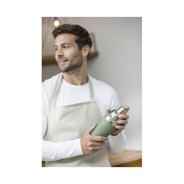 Shaker Gaudie en acier inoxydable recyclé pour cocktails - Accessoire durable et écologique