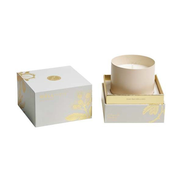 Bougie parfumée Wellmark 100% cire de soja - 3 parfums disponibles - Personnalisable