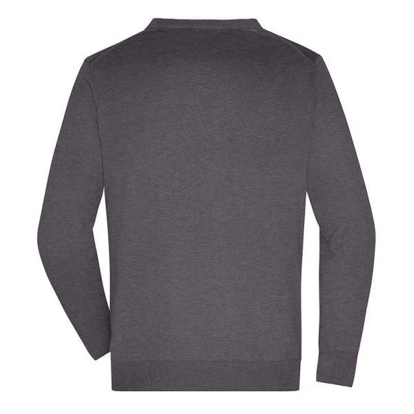 Cardigan homme en coton peigné - Maille tricotée - Col V - Personnalisable