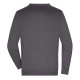 Cardigan homme en coton peigné - Maille tricotée - Col V - Personnalisable