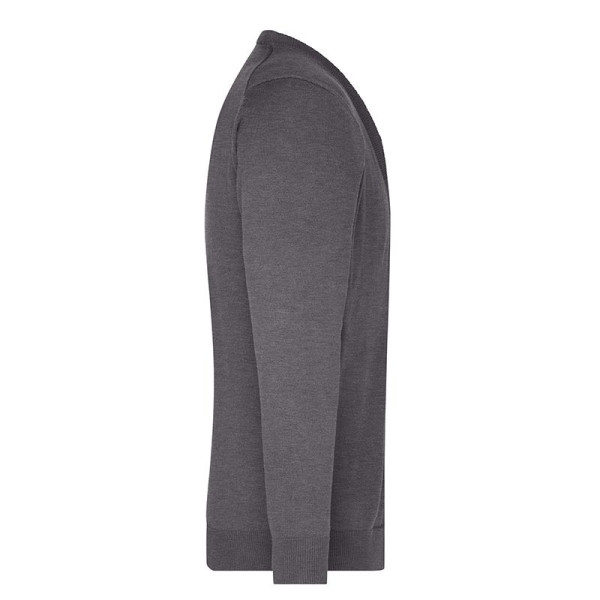 Cardigan homme en coton peigné - Maille tricotée - Col V - Personnalisable