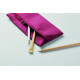 Trousse à crayons zippée en polyester RPET 300D - Objet publicitaire durable pour événements professionnels