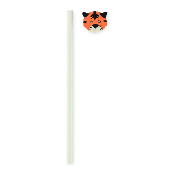 Crayon en bois avec gomme en forme d'animal pour entreprise et cadeaux - BCM Goodies