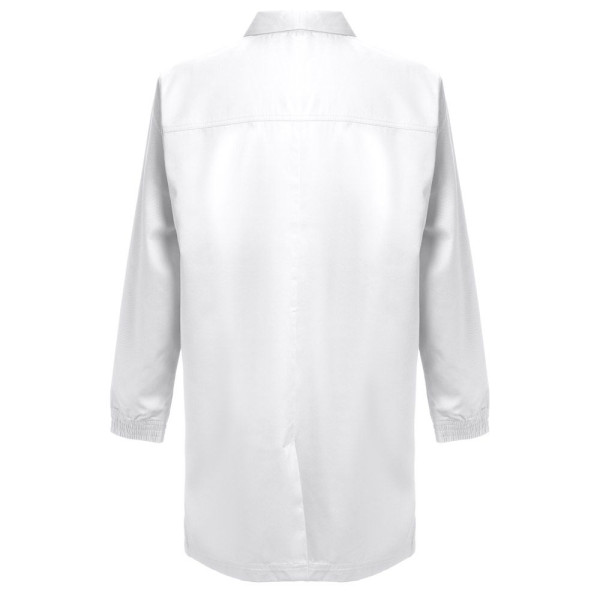 Blouse de travail THC MINSK WH en coton et polyester - Blanche - Personnalisable pour entreprises