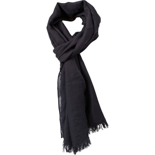 Écharpe légère à franges Daiber - Accessoire corporate personnalisé - BCM Goodies