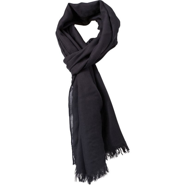 Écharpe légère à franges Daiber - Accessoire corporate personnalisé - BCM Goodies