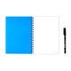 Carnet de notes réutilisable INFINITEBOOK PLAIN A5 pour professionnels - Personnalisable avec votre logo - Idéal pour événements