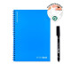 Carnet de notes réutilisable INFINITEBOOK PLAIN A5 pour professionnels - Personnalisable avec votre logo - Idéal pour événements