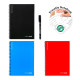 Carnet de notes réutilisable INFINITEBOOK PLAIN A5 pour professionnels - Personnalisable avec votre logo - Idéal pour événements