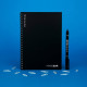 Carnet de notes réutilisable INFINITEBOOK PLAIN A5 pour professionnels - Personnalisable avec votre logo - Idéal pour événements