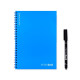 Carnet de notes réutilisable INFINITEBOOK PLAIN A5 pour professionnels - Personnalisable avec votre logo - Idéal pour événements