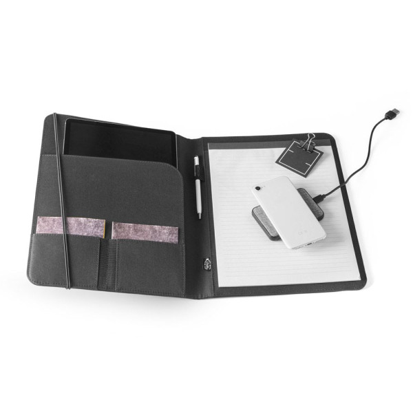Porte-documents A4 en polyester recyclé EMERGE FOLDER II - BCM Goodies