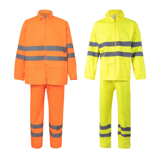 Ensemble de pluie personnalisable en polyester VL VENUS avec finition PU - BCM Goodies