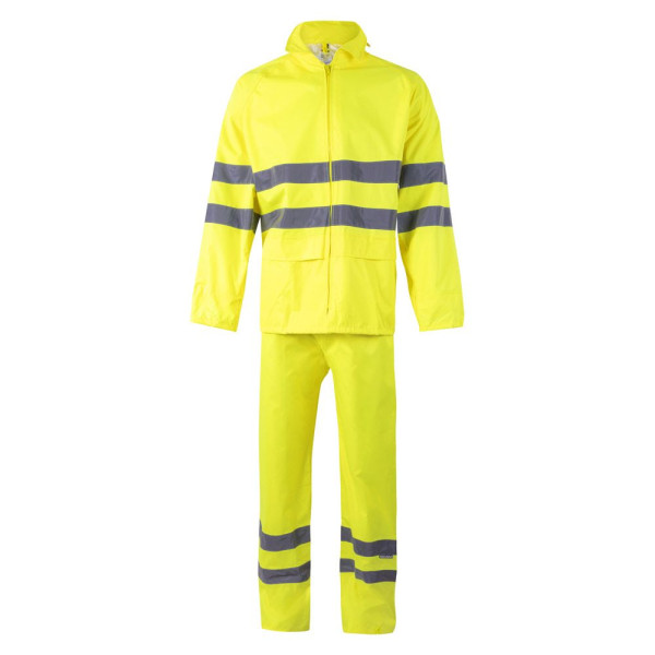 Ensemble de pluie personnalisable en polyester VL VENUS avec finition PU - BCM Goodies