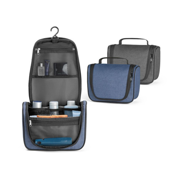 Trousse de toilette personnalisable MILLI en 600D de haute densité - BCM Goodies