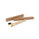 Brosse à dents personnalisable en bambou et nylon pour entreprises du secteur Personnel et voyages - BCM Goodies