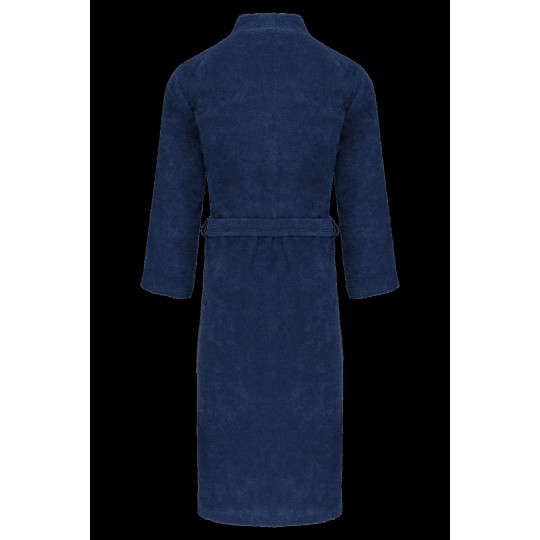 Peignoir col kimono personnalisé 100% coton avec poches – Objet publicitaire pour entreprises