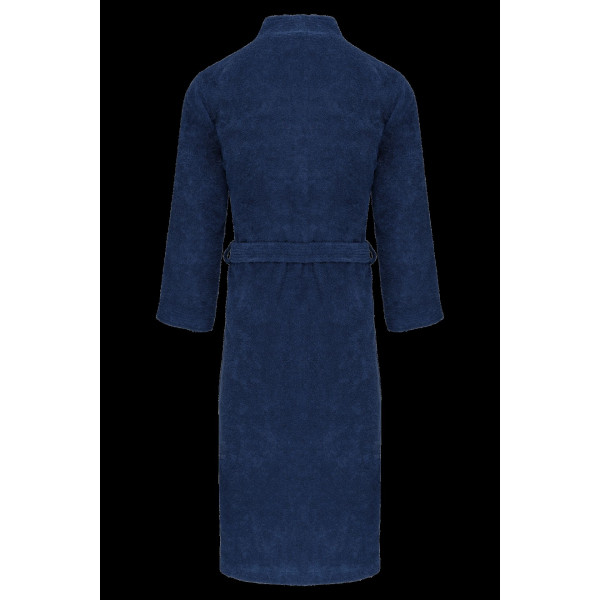 Peignoir col kimono personnalisé 100% coton avec poches – Objet publicitaire pour entreprises