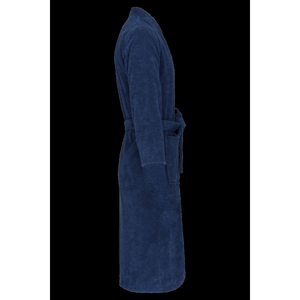 Peignoir col kimono personnalisé 100% coton avec poches – Objet publicitaire pour entreprises