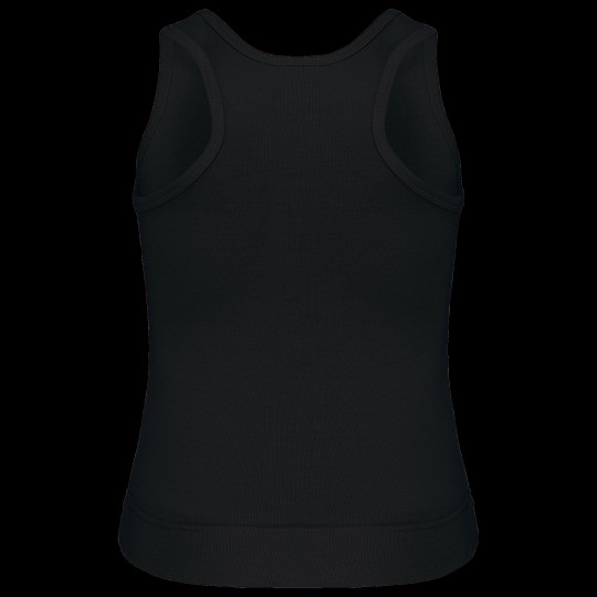 Débardeur fille personnalisable 100% coton – Support textile pour communication et marque entreprise – BCM Goodies