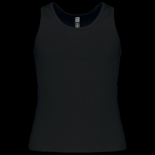 Débardeur fille personnalisable 100% coton – Support textile pour communication et marque entreprise – BCM Goodies