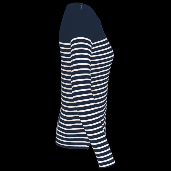 Marinière manches longues femme personnalisable pour entreprises – Communication textile B2B