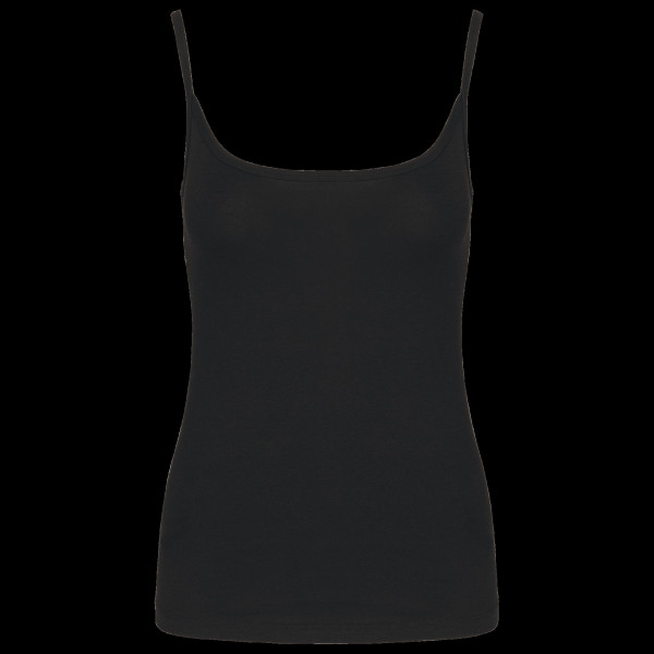 Débardeur à bretelles femme personnalisable – Support textile pour communication d’entreprise – BCM Goodies