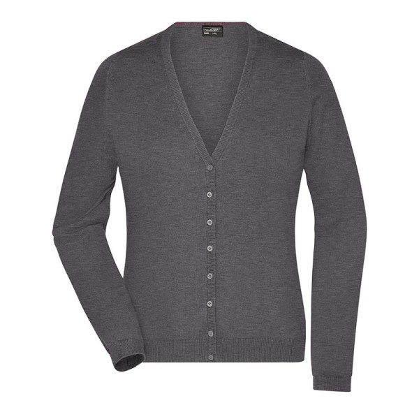 Cardigan femme Daiber en maille tricotée 100% coton peigné - BCM Goodies
