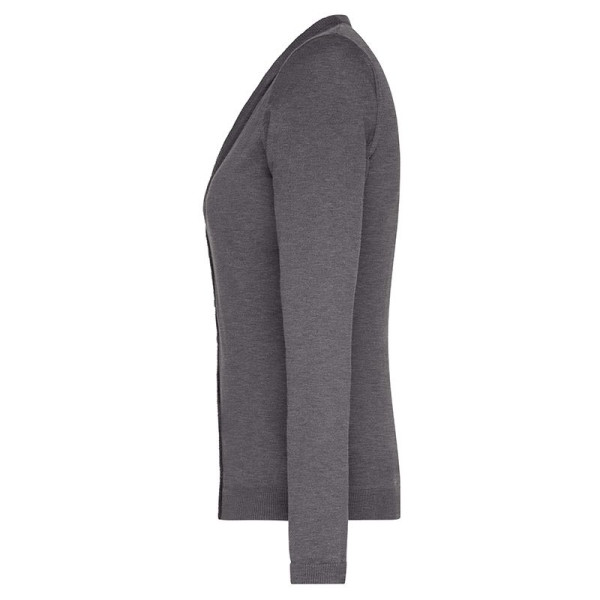 Cardigan femme Daiber en maille tricotée 100% coton peigné - BCM Goodies
