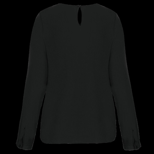 Blouse crêpe manches longues femme personnalisable – Vêtement d’entreprise et objet publicitaire BCM Goodies
