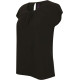 Top col plissé femme personnalisé – Support textile pour communication d’entreprise – BCM Goodies