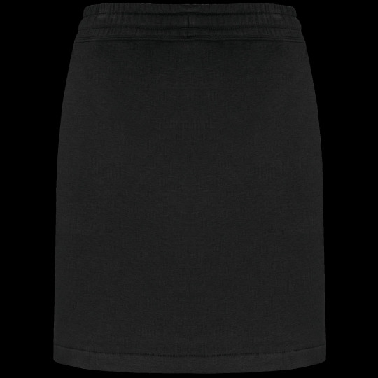 Jupe molleton écoresponsable femme personnalisable en coton bio pour communication d'entreprise – BCM Goodies
