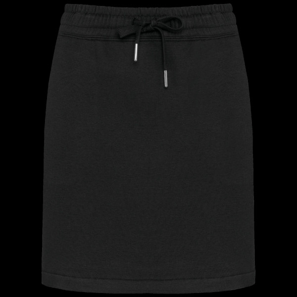 Jupe molleton écoresponsable femme personnalisable en coton bio pour communication d'entreprise – BCM Goodies