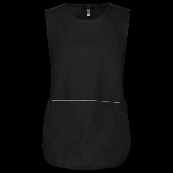 Tunique Femme Personnalisable pour Entreprise – Vêtement Professionnel avec Poche, Polyester Coton, BCM Goodies