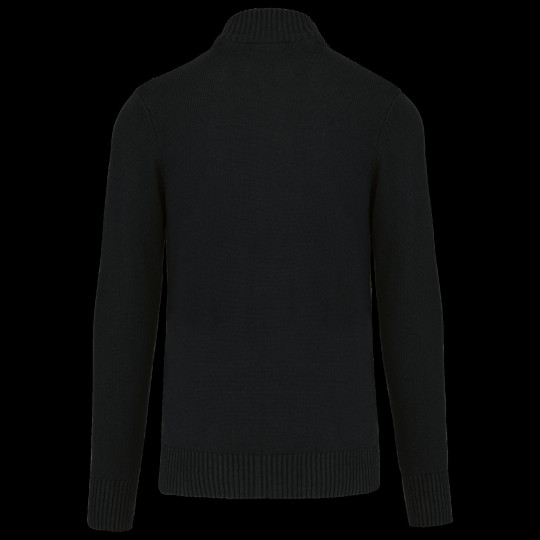 Cardigan zippé personnalisable 100% coton – Support textile pour communication et fidélisation entreprise | BCM Goodies