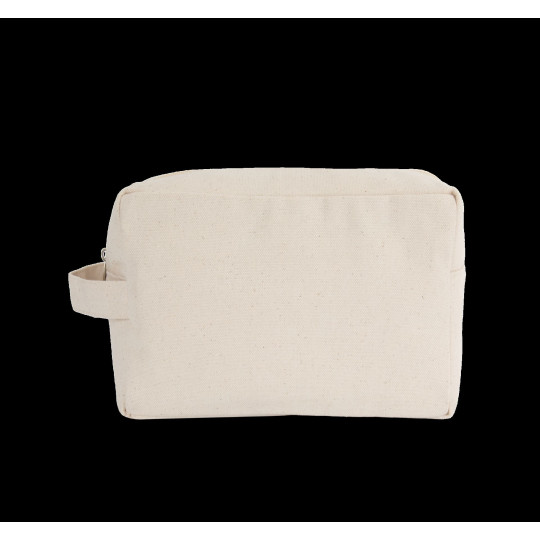 Trousse de toilette en coton biologique personnalisable – Objet publicitaire pour entreprises et événements professionnels