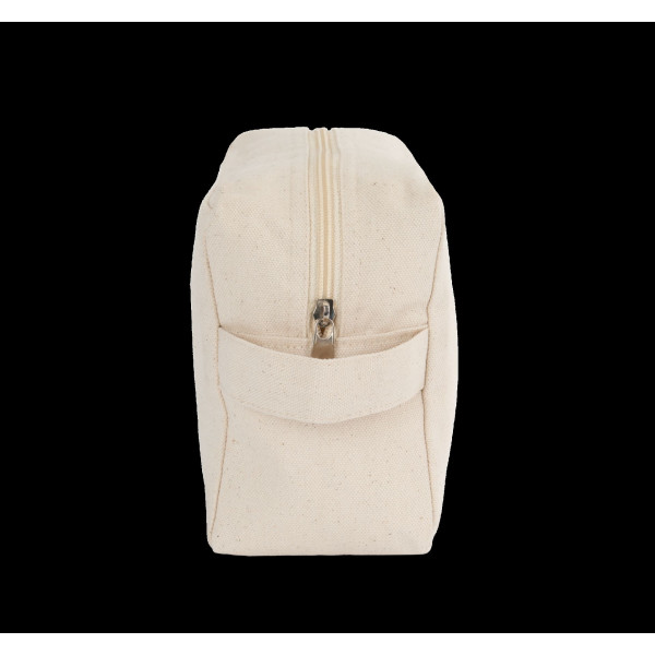 Trousse de toilette en coton biologique personnalisable – Objet publicitaire pour entreprises et événements professionnels