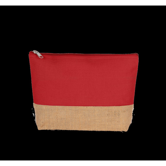 Pochette en toile de coton avec base en jute personnalisable – Goodie entreprise B2B | BCM Goodies