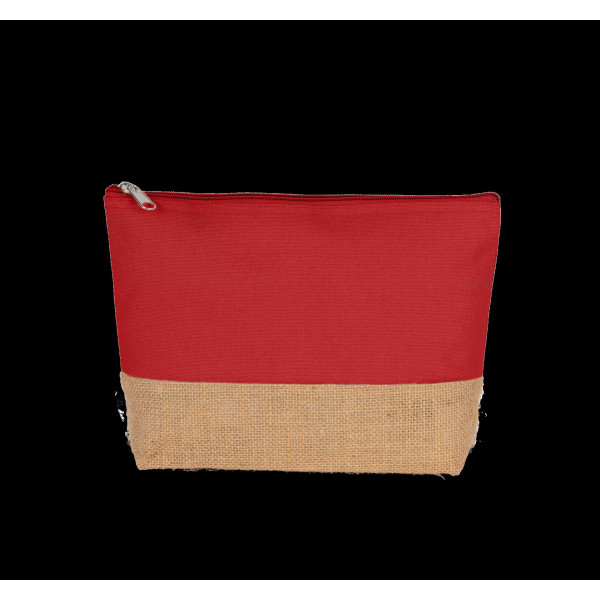 Pochette en toile de coton avec base en jute personnalisable – Goodie entreprise B2B | BCM Goodies