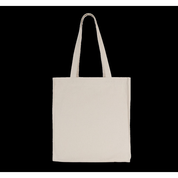 Tote bag coton biologique délavé avec fond et soufflet personnalisé – Objet publicitaire B2B