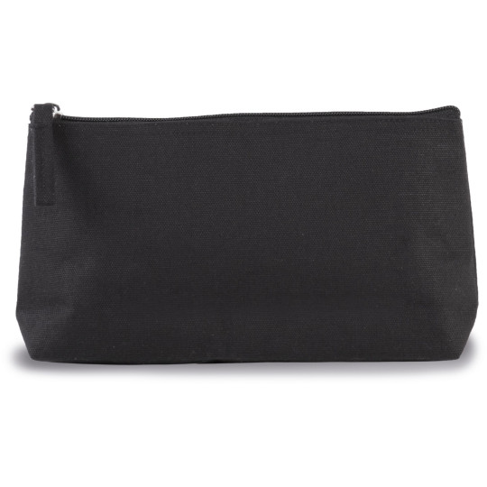 Trousse de toilette à soufflet en coton laminé personnalisable pour communication d'entreprise – BCM Goodies