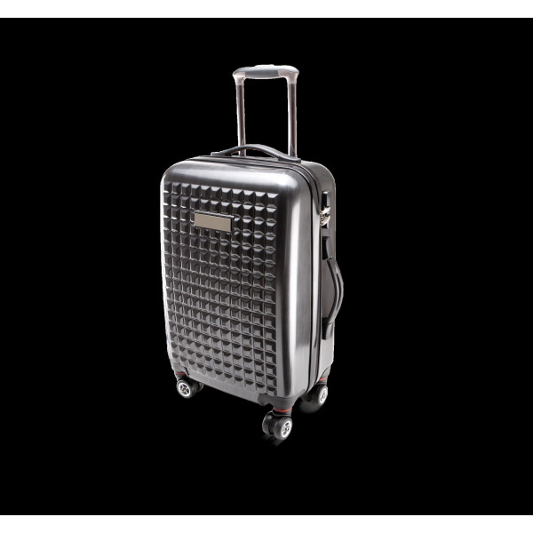 Trolley PC cabine personnalisable avec plaque métal – Bagage d’affaires pour communication d’entreprise