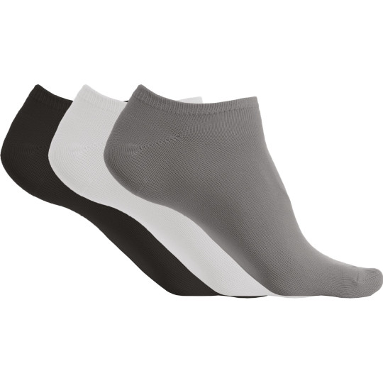 Pack de 3 paires de socquettes microfibre unisexe personnalisables – Objet publicitaire pour entreprise