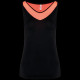 Débardeur de padel bicolore femme personnalisable – Support textile pour communication d’entreprise et dotation collaborateurs