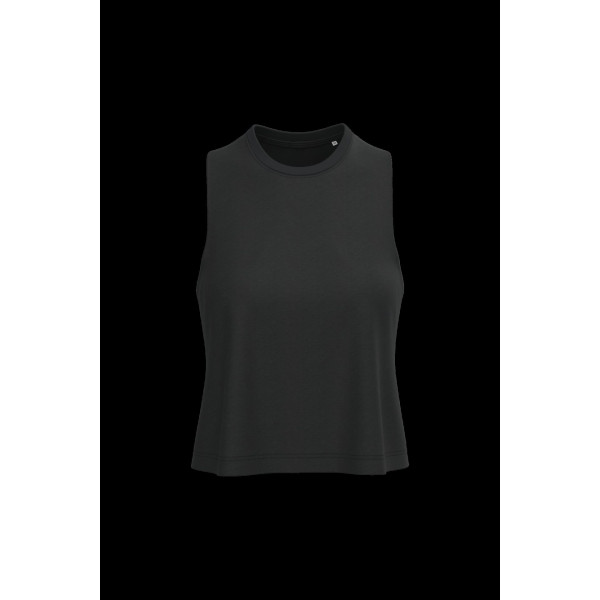 Débardeur crop Triblend femme personnalisable pour entreprises – Textile promotionnel BCM Goodies