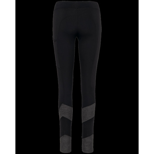 Legging de padel bicolore femme personnalisé pour entreprises – Textile bien-être et visibilité marque