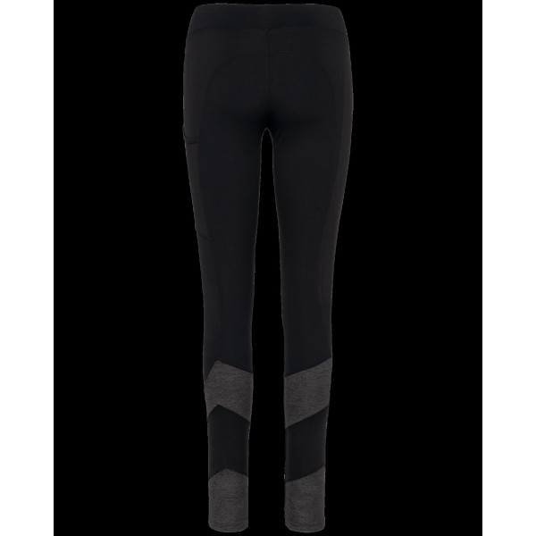 Legging de padel bicolore femme personnalisé pour entreprises – Textile bien-être et visibilité marque