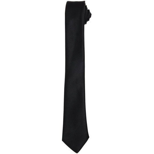 Cravate fine personnalisable en polyester pour communication d’entreprise et événement professionnel